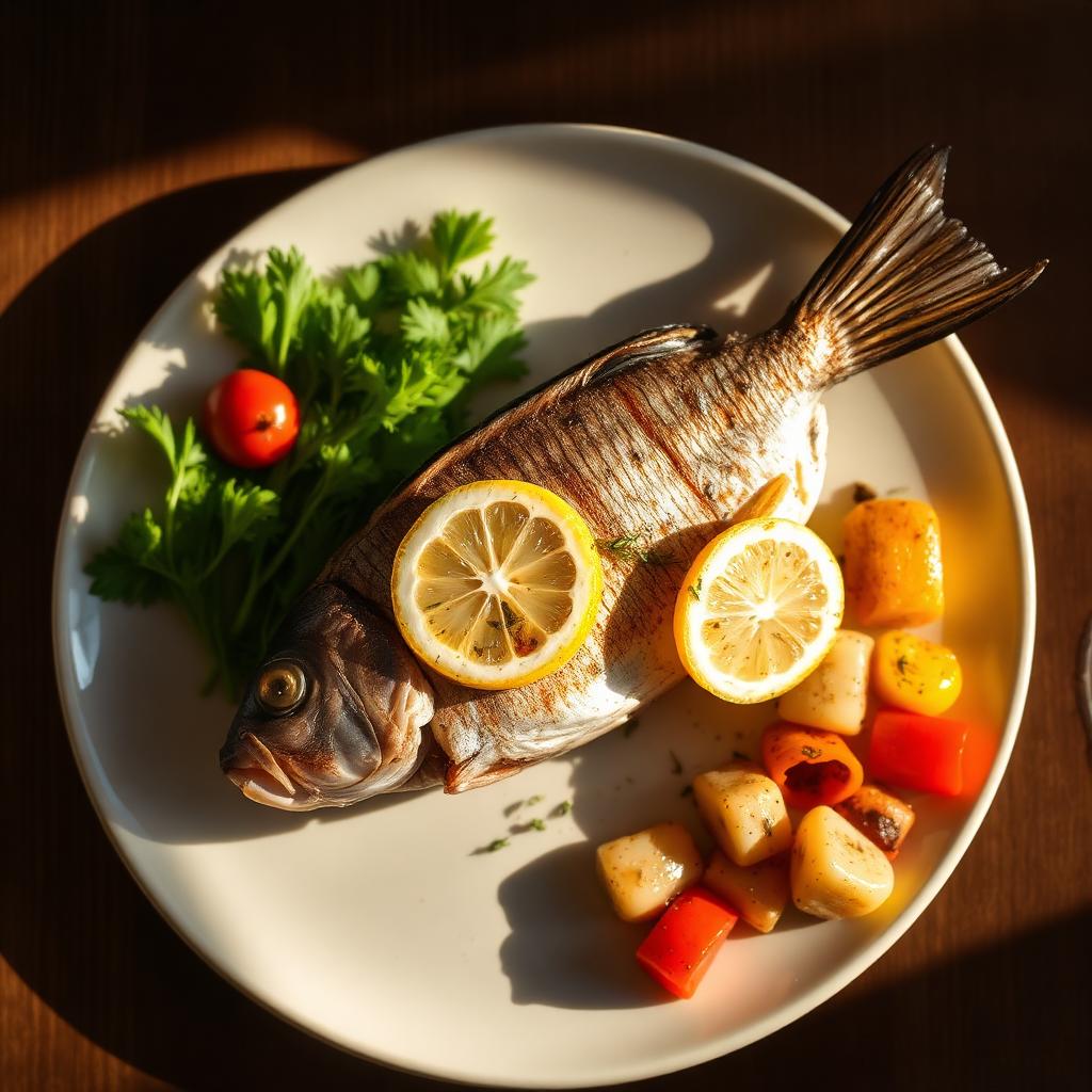 Grilled Sea Bass